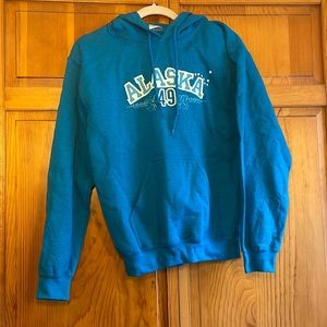 Alaska Hoodie Blue Women’s Size Small